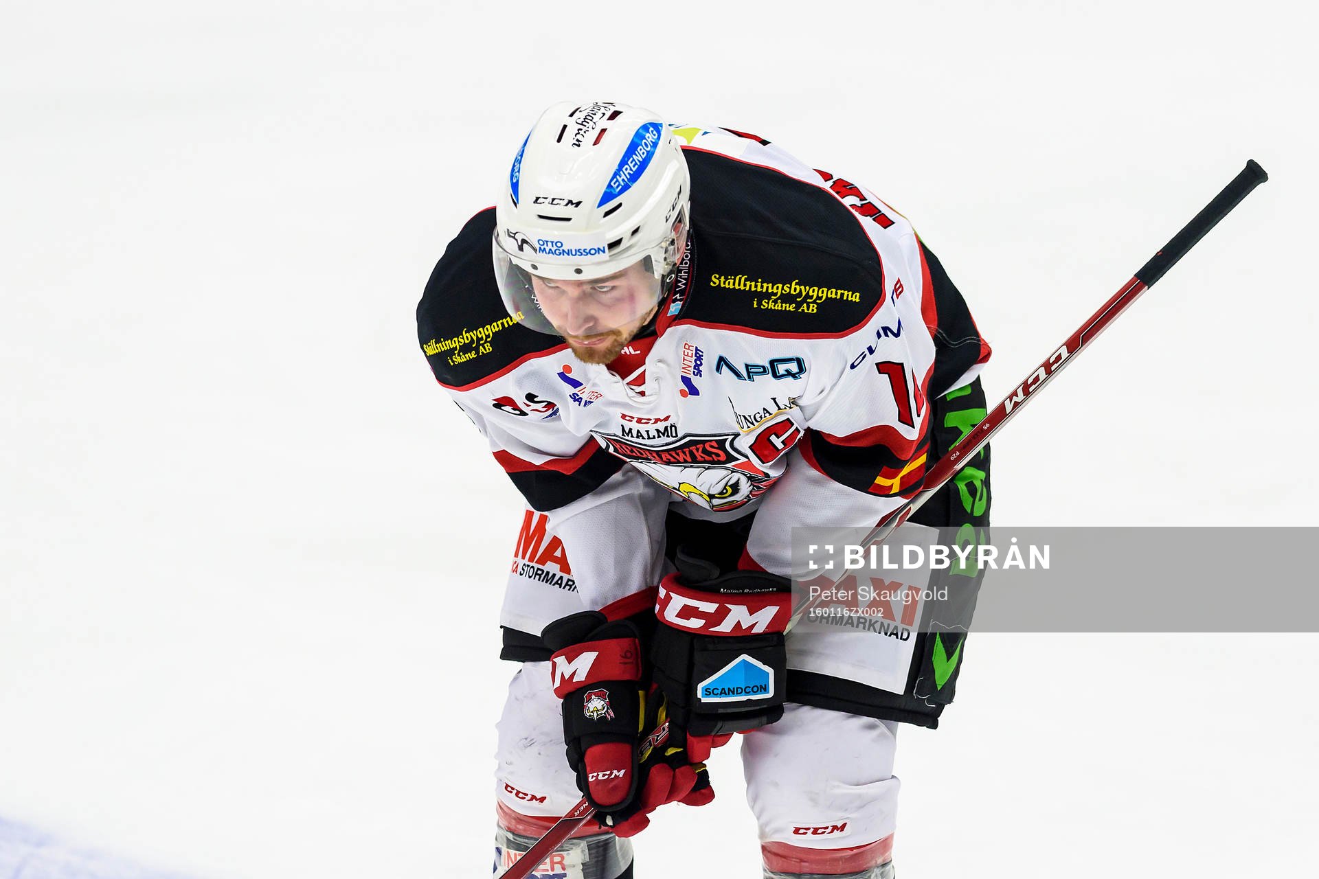 Malmö Redhawks Magnus Häggström deppar