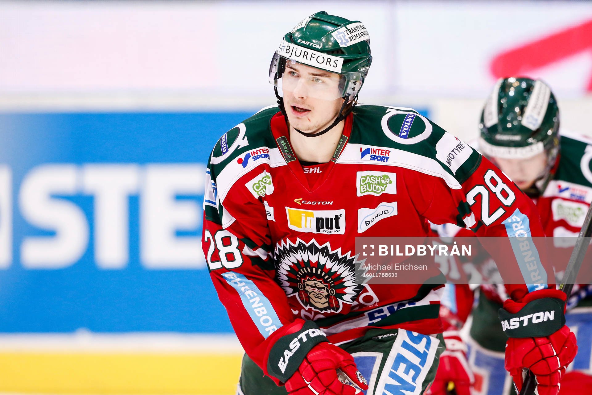 Frölundas Johan Sundström jublar