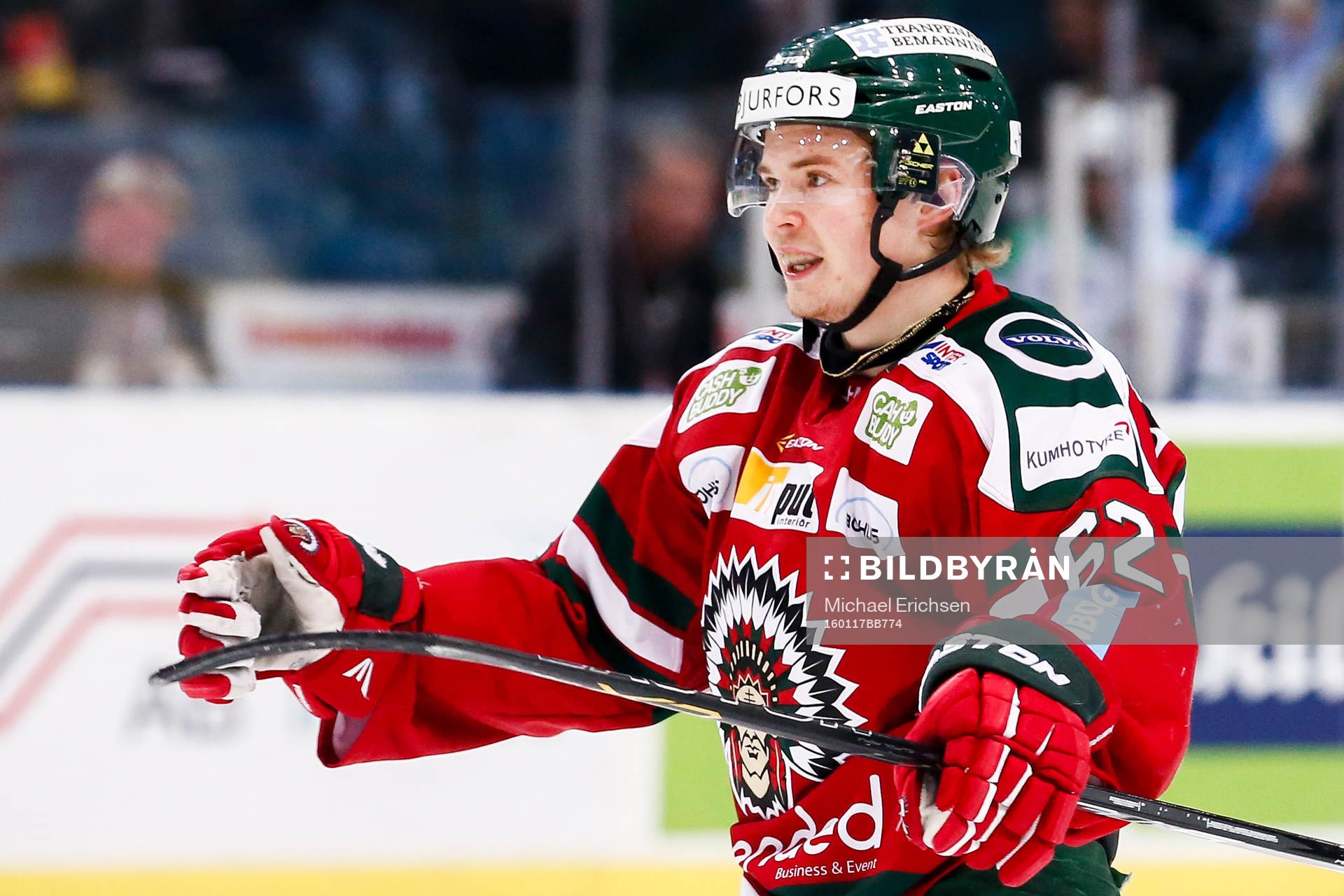 Frölundas Artturi Lehkonen jublar