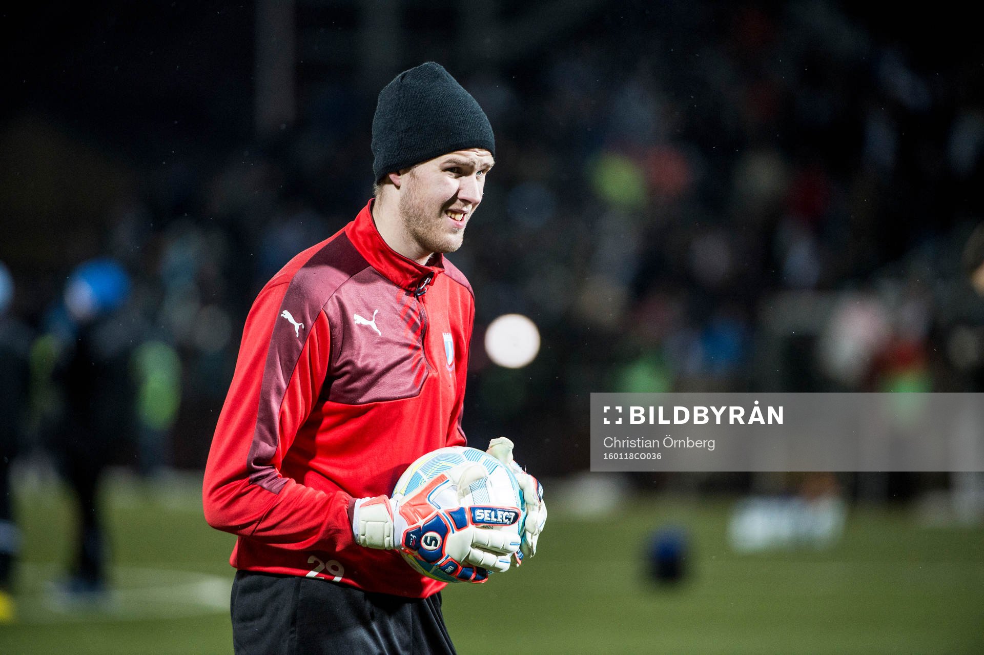 Målvakt Fredrik Andersson