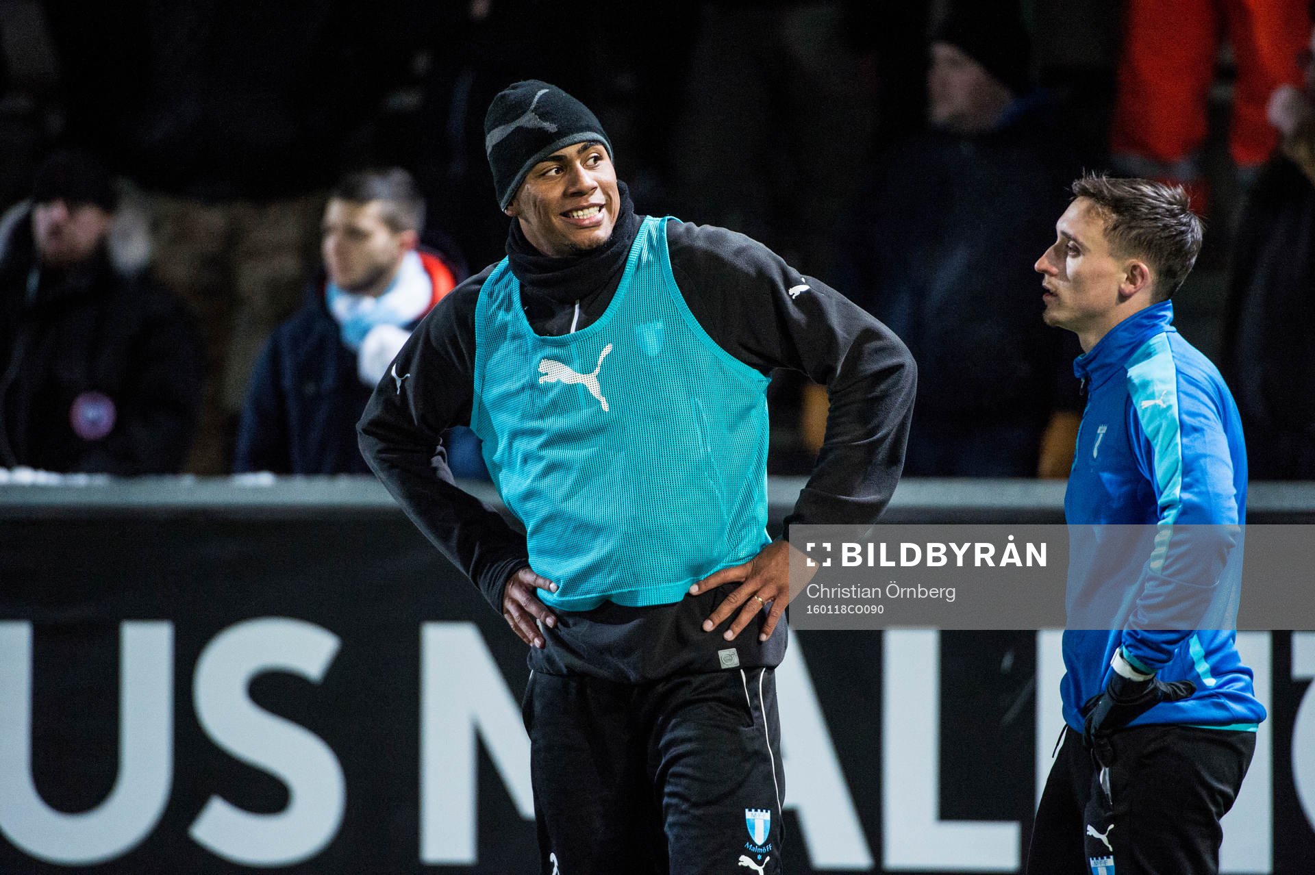 Luis Felipe Carvalho da Silva och fystränaren Ben Rosen