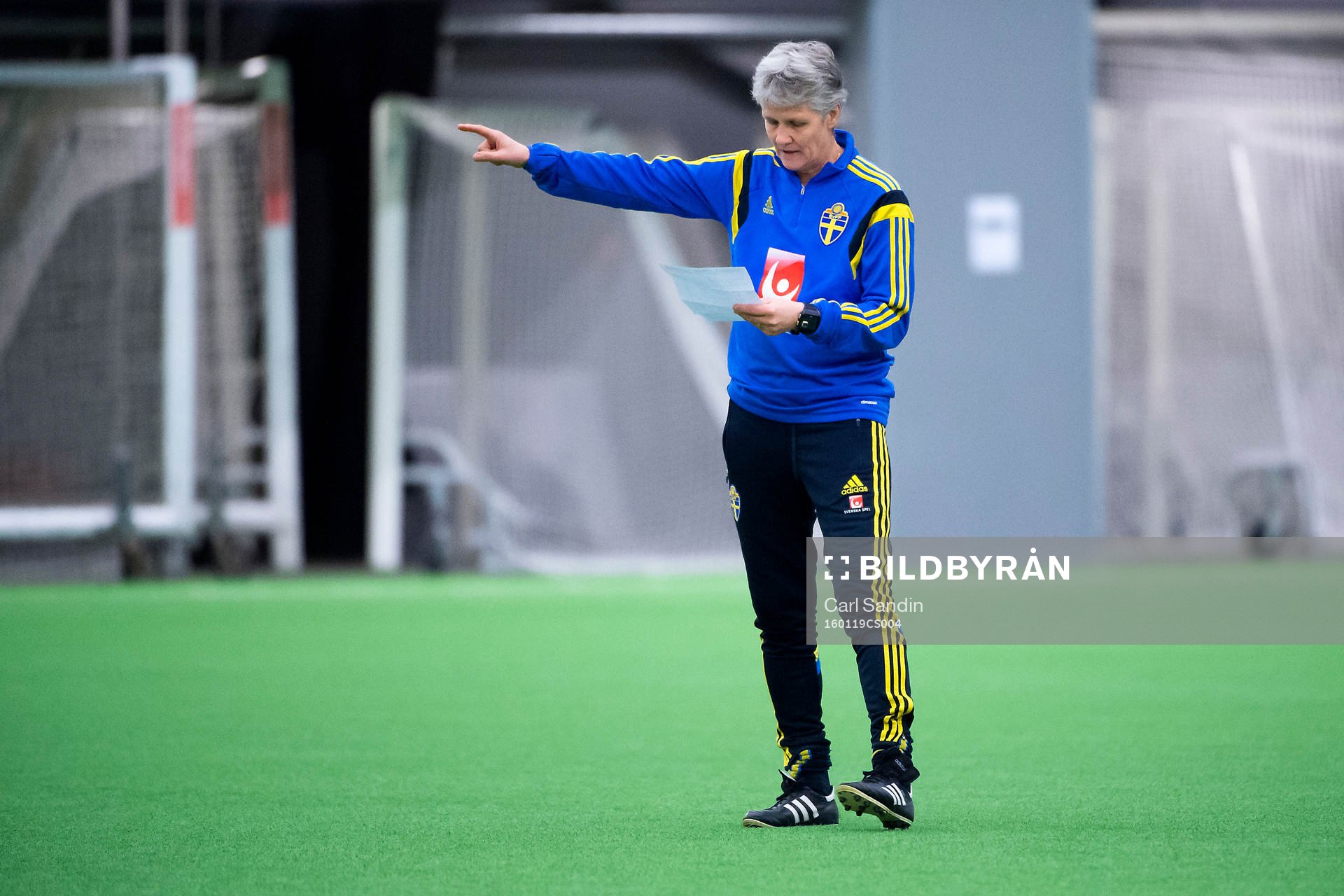 Förbundskapten Pia Sundhage