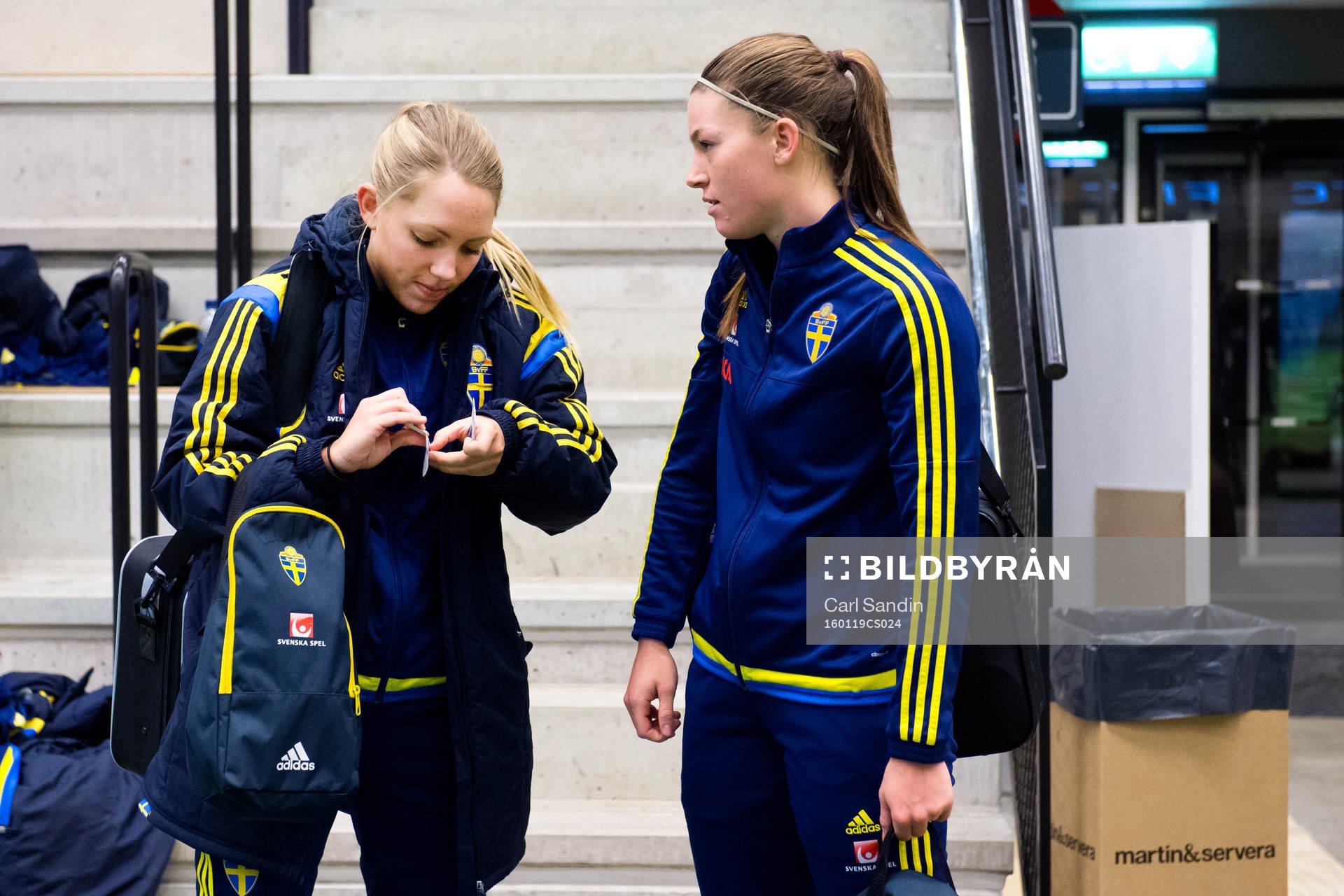 Elin Rubensson och Pauline Hammarlund
