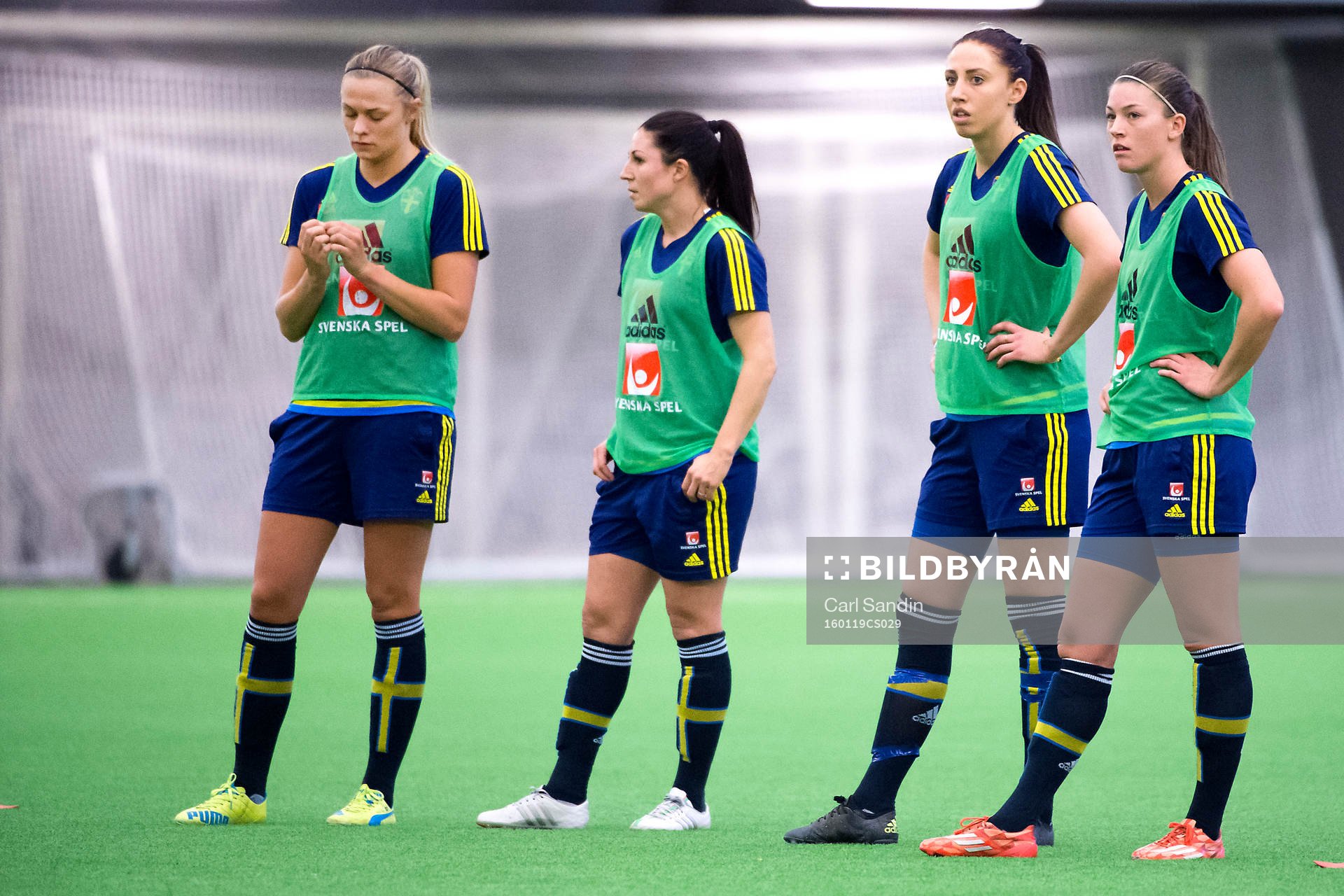 Fridolina Rolfö, Josefin Johansson, Petra Andersson och