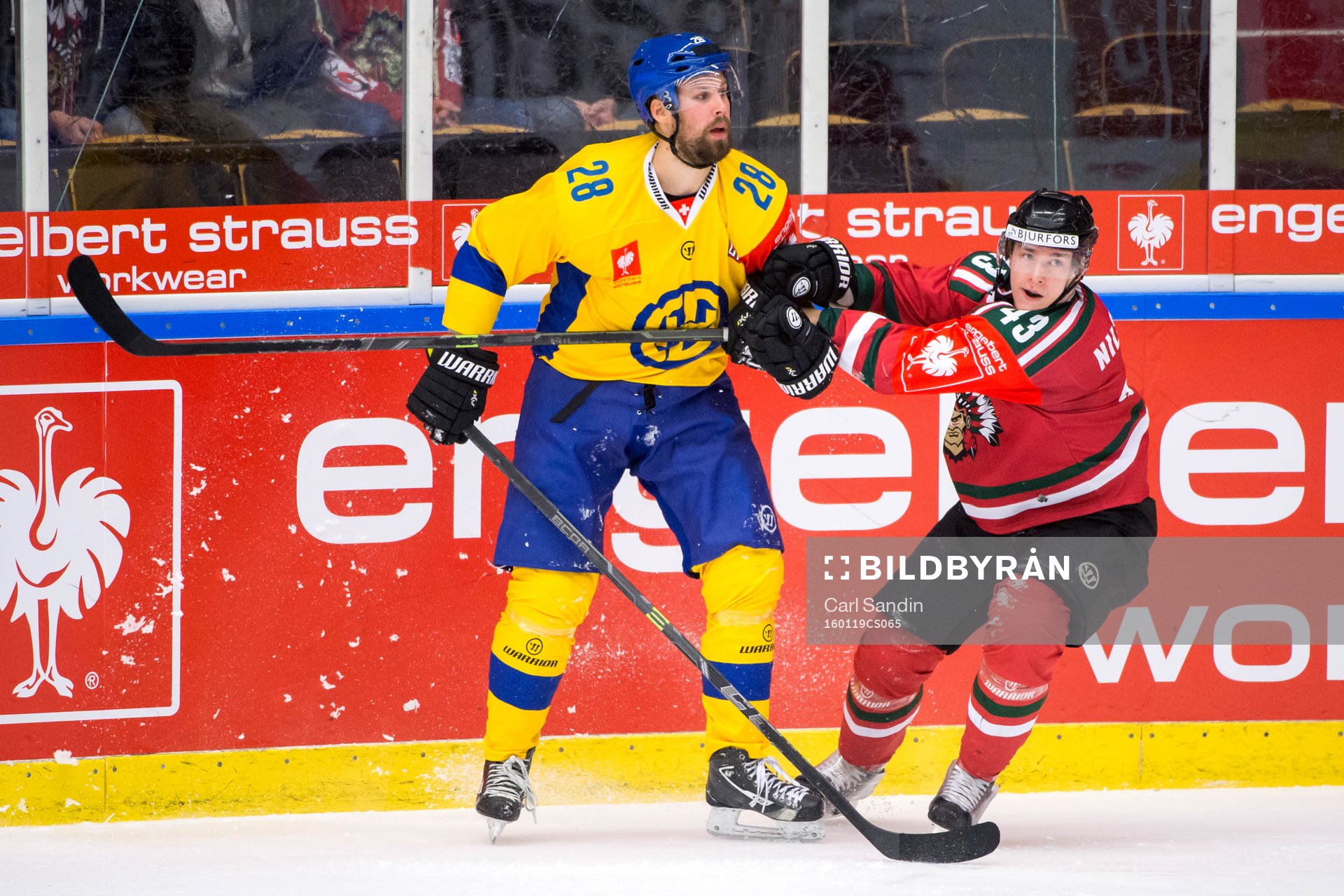 Davos Dick Axelsson och Frölundas Tom Nilsson
