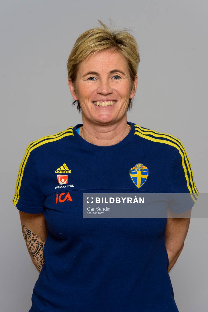 Sveriges assisterande förbundskapten Lilie Persson