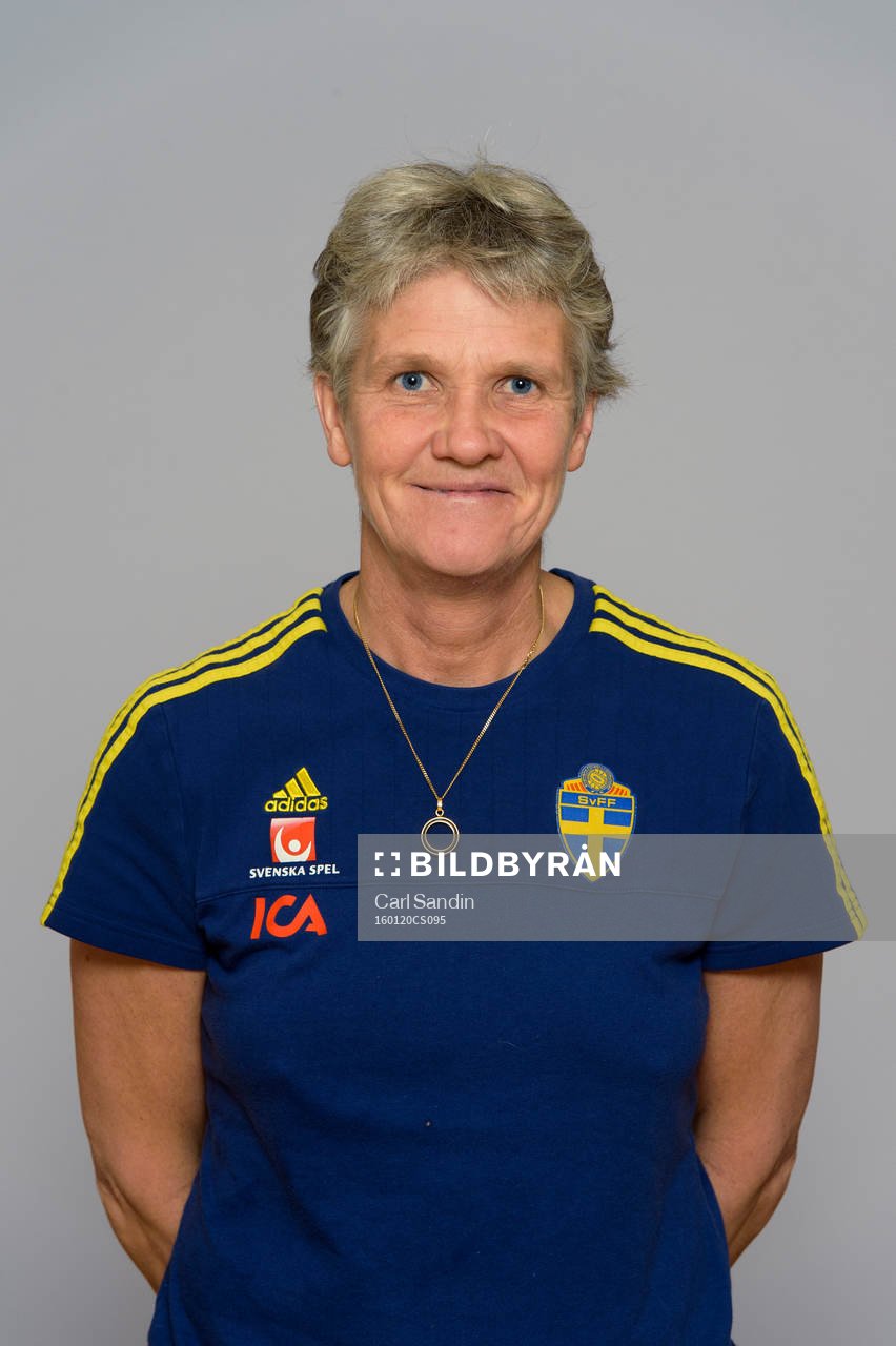 Sveriges förbundskapten Pia Sundhage