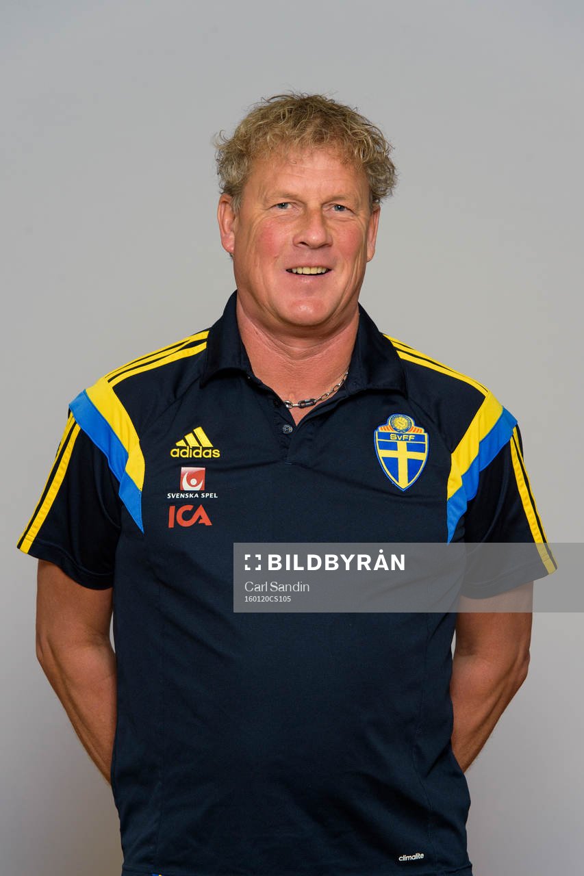 Sveriges målvaktstränare Mikael Olsson