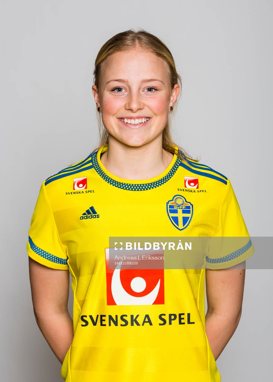Ebba Wieder i F19/U20-landslaget