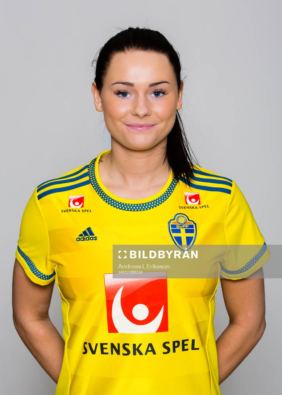 Emma Jansson i F19/U20-landslaget