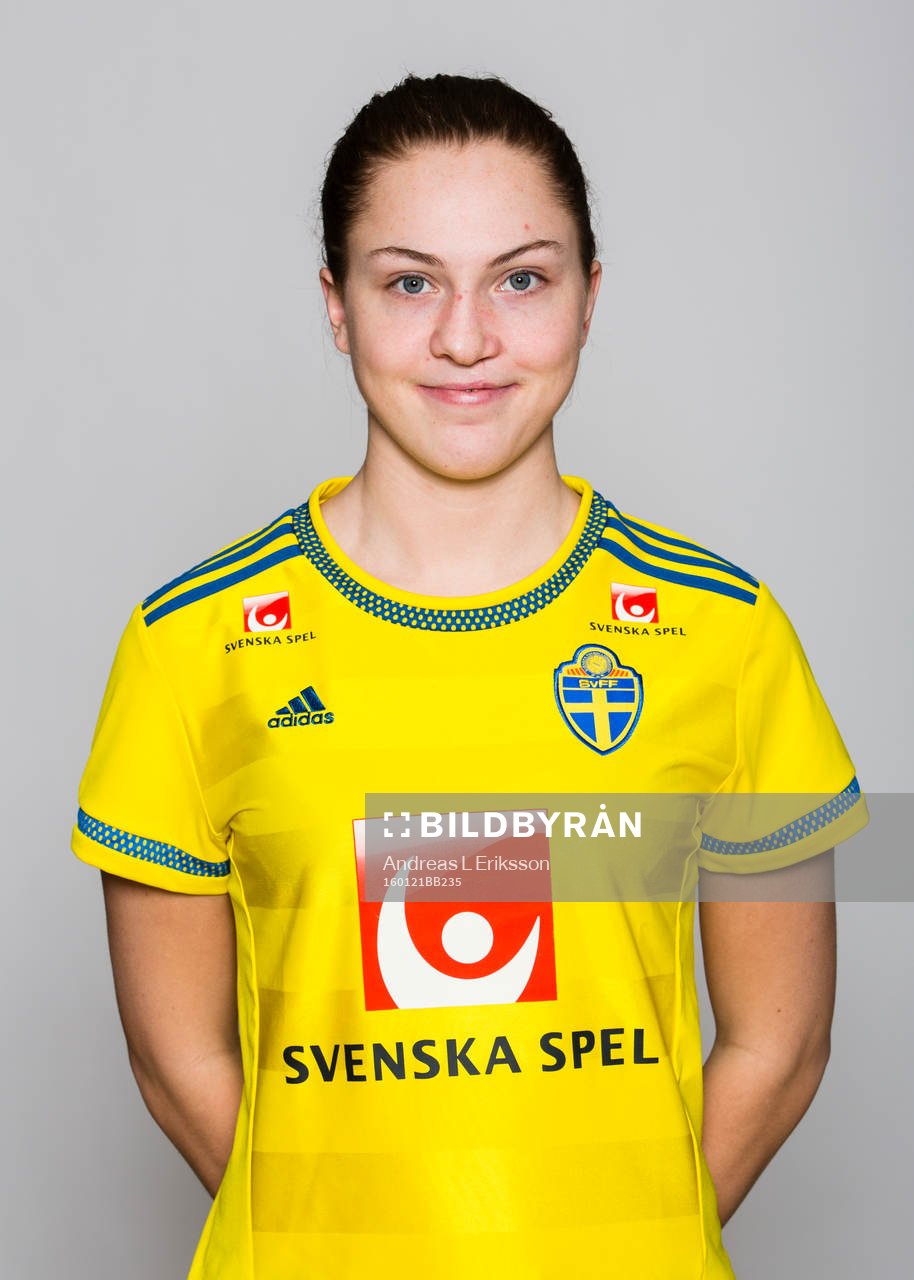 Märta Säfström i F19/U20-landslaget