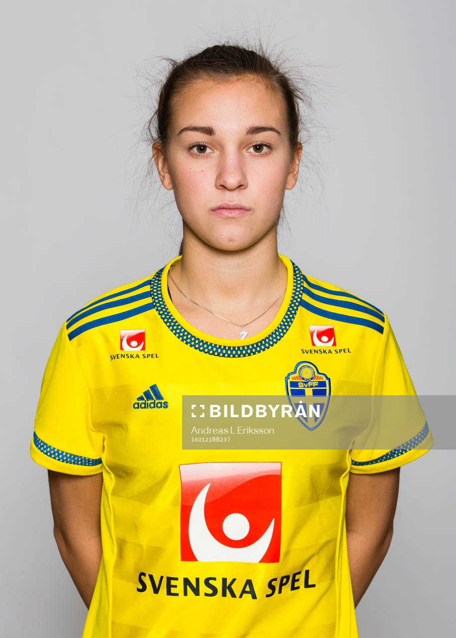 Julia Zigiotti Olme i F19/U20-landslaget