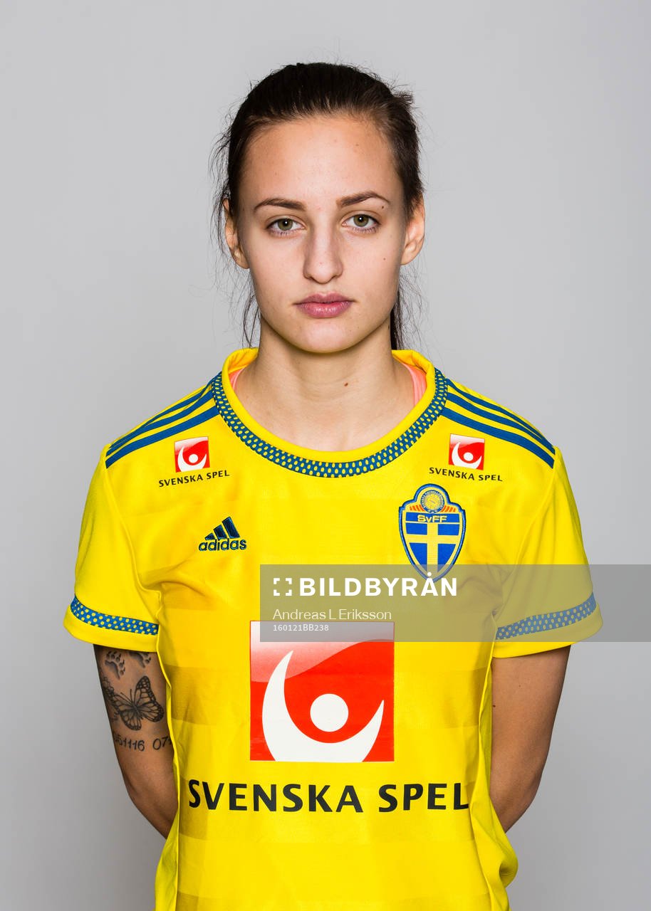 Nathalie Björn i F19/U20-landslaget