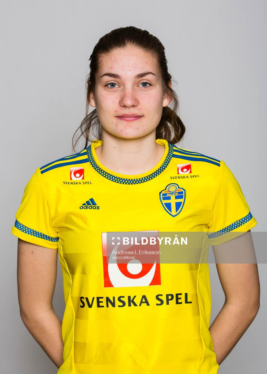 Hanna Lundell i F19/U20-landslaget