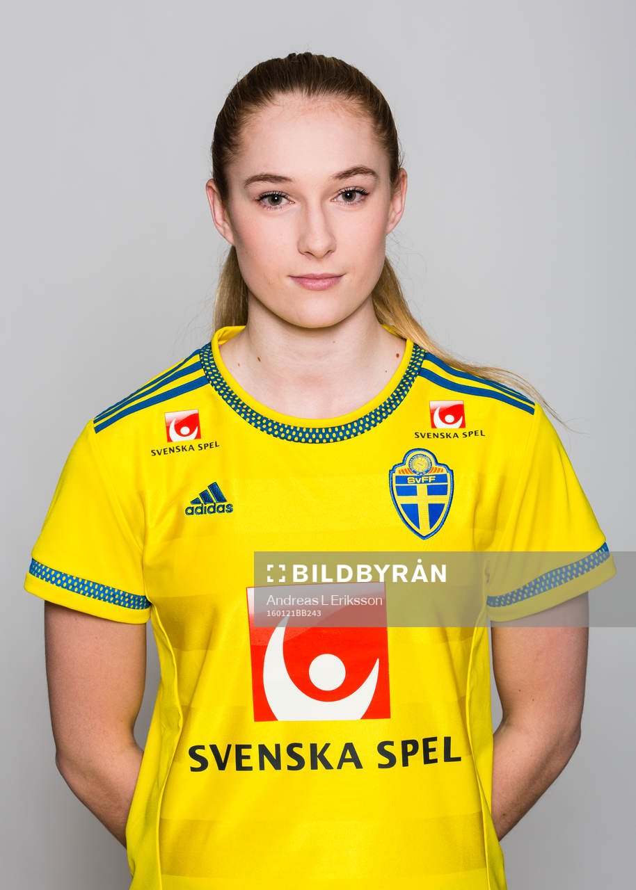 Emelie Andersson i F19/U20-landslaget