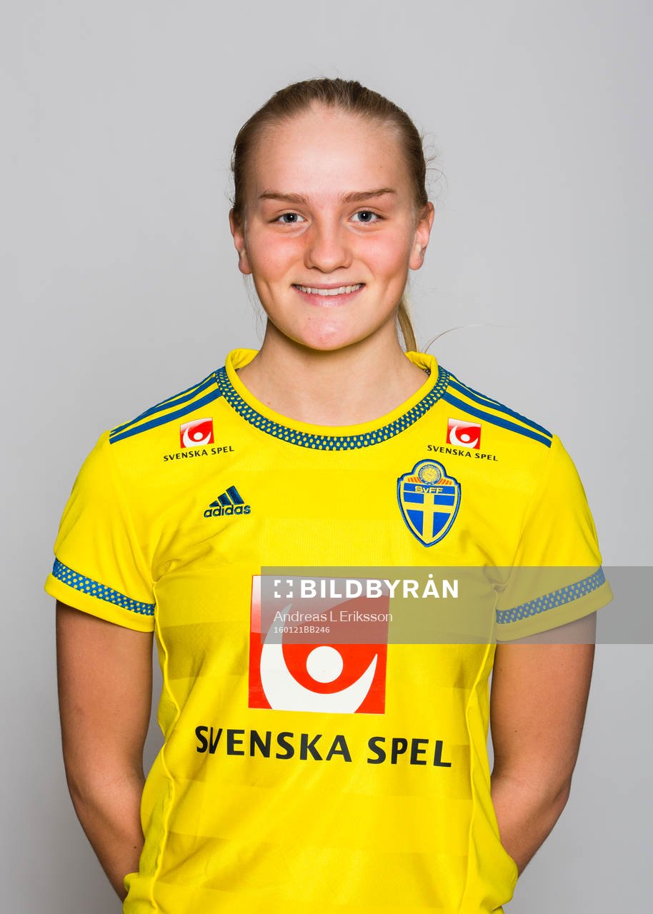 Klara Andrup i F19/U20-landslaget