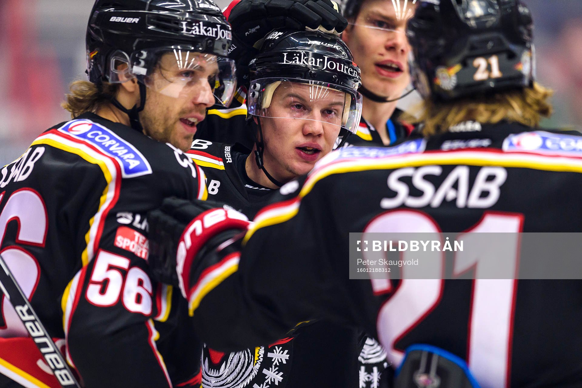 Luleås Toni Rajala jublar