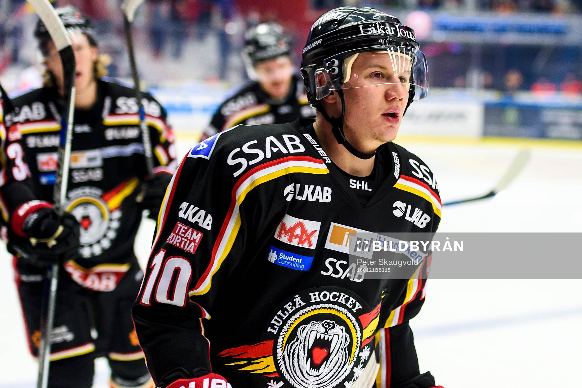 Luleås Toni Rajala jublar