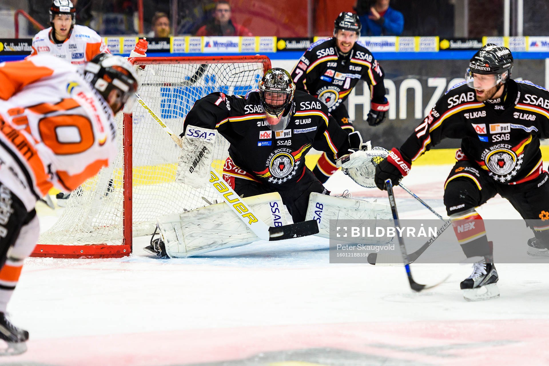 Luleås målvakt Daniel Larsson