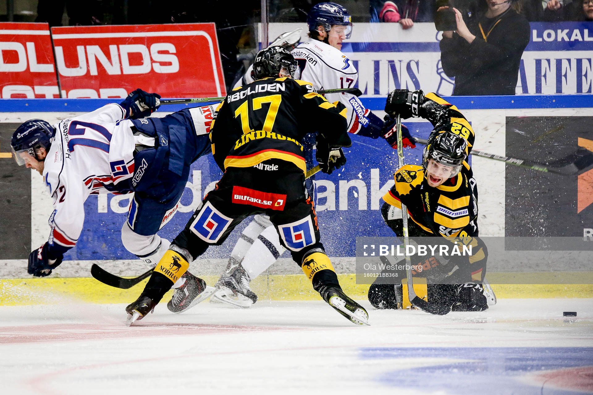 Skellefteås Pär Lindholm och Arvid Lundberg