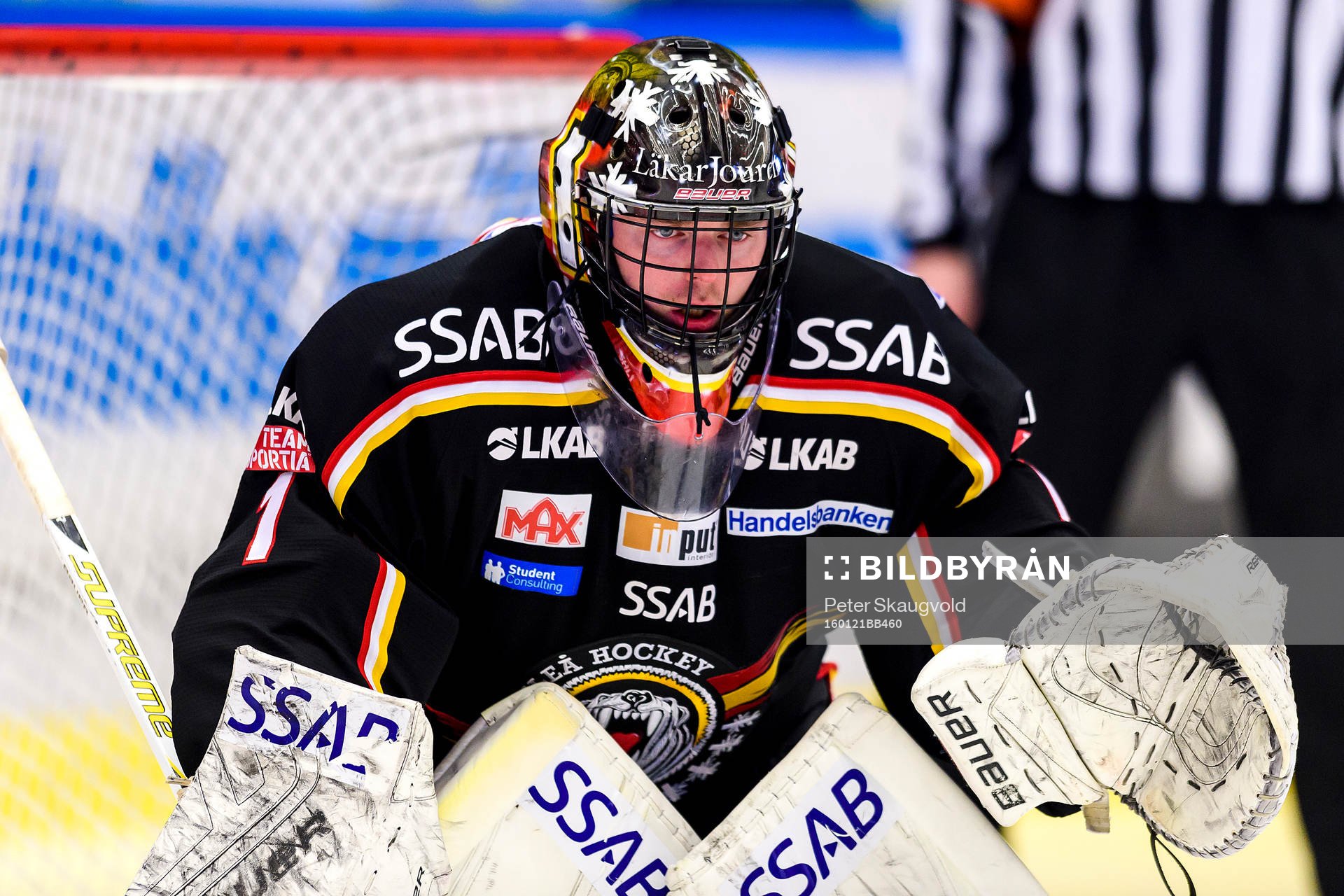Luleås målvakt Daniel Larsson