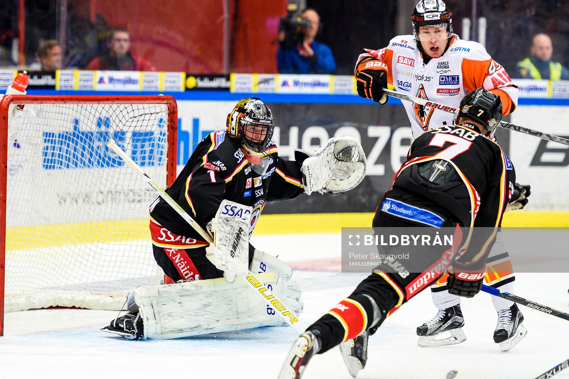 Luleås målvakt Daniel Larsson