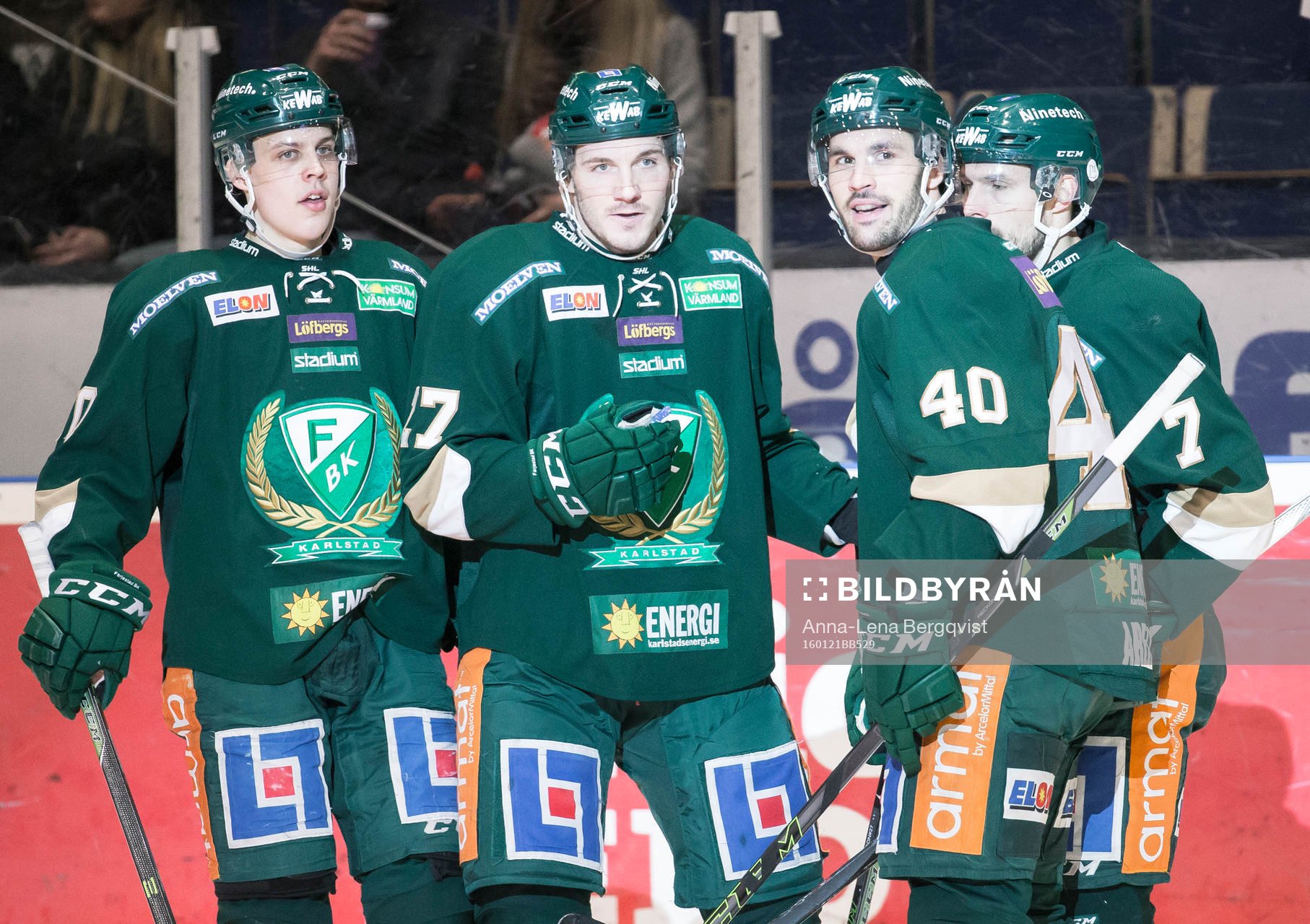 Färjestads John Persson jublar