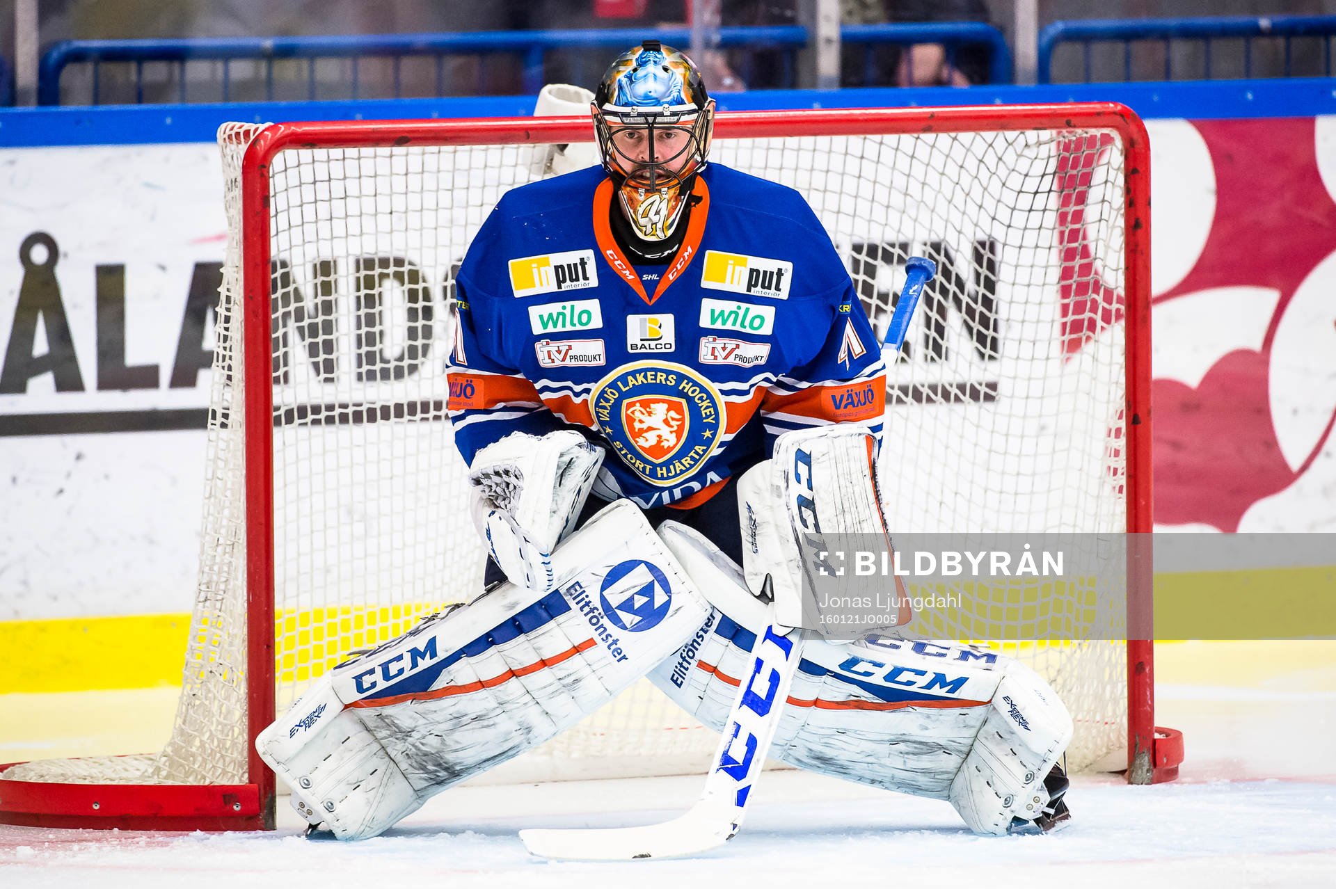 Växjös målvakt Cristopher Nihlstorp