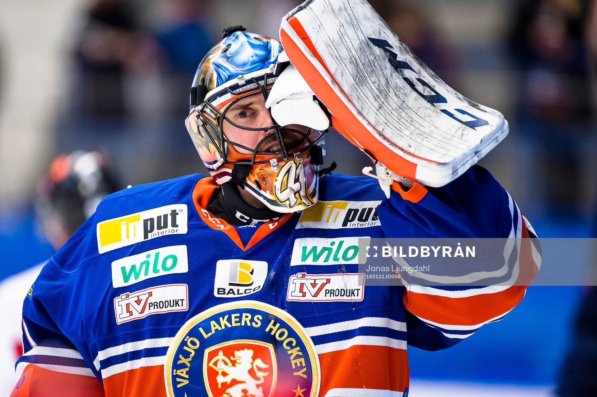 Växjös målvakt Cristopher Nihlstorp