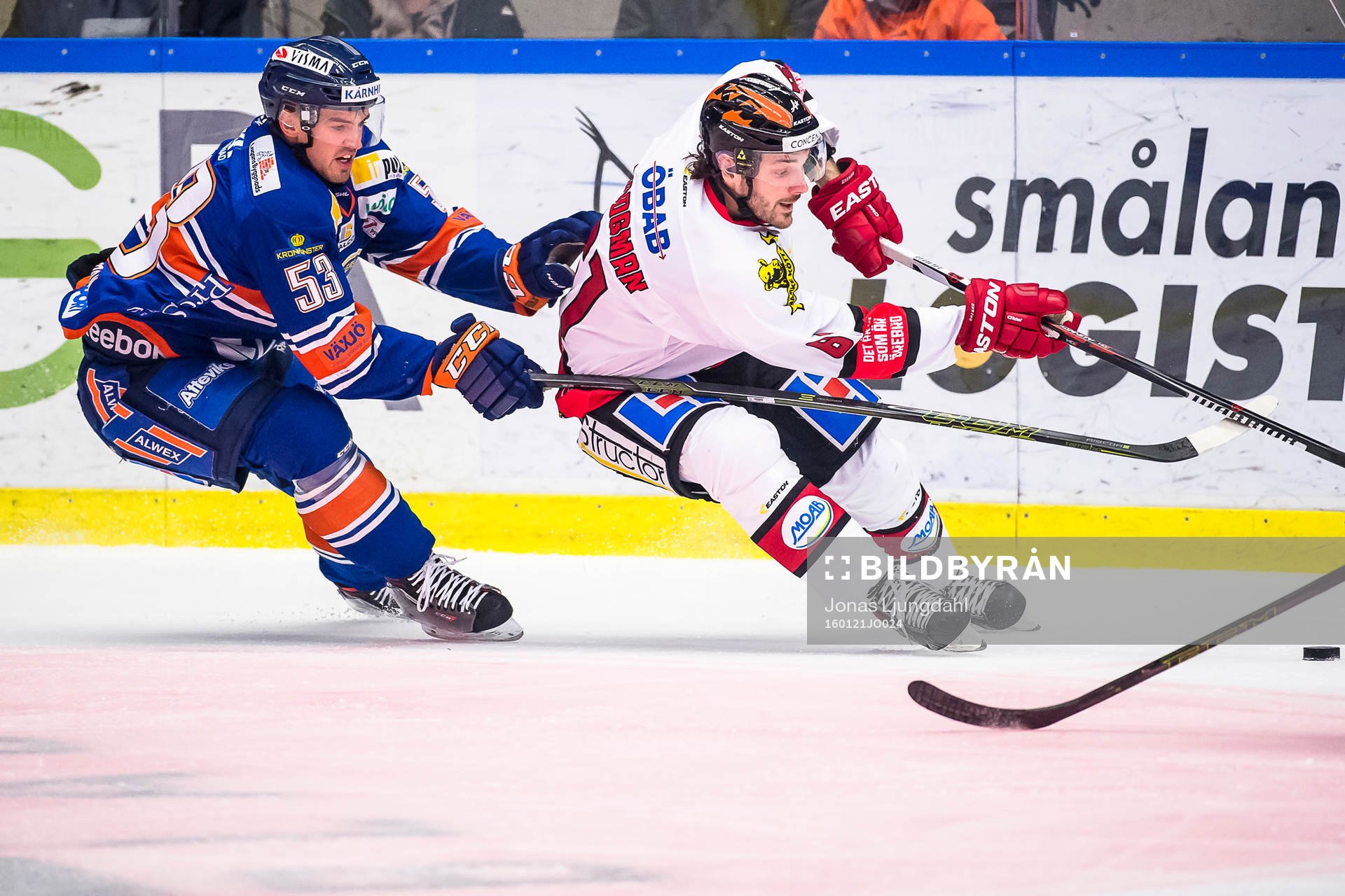 Växjös Eddie Larsson