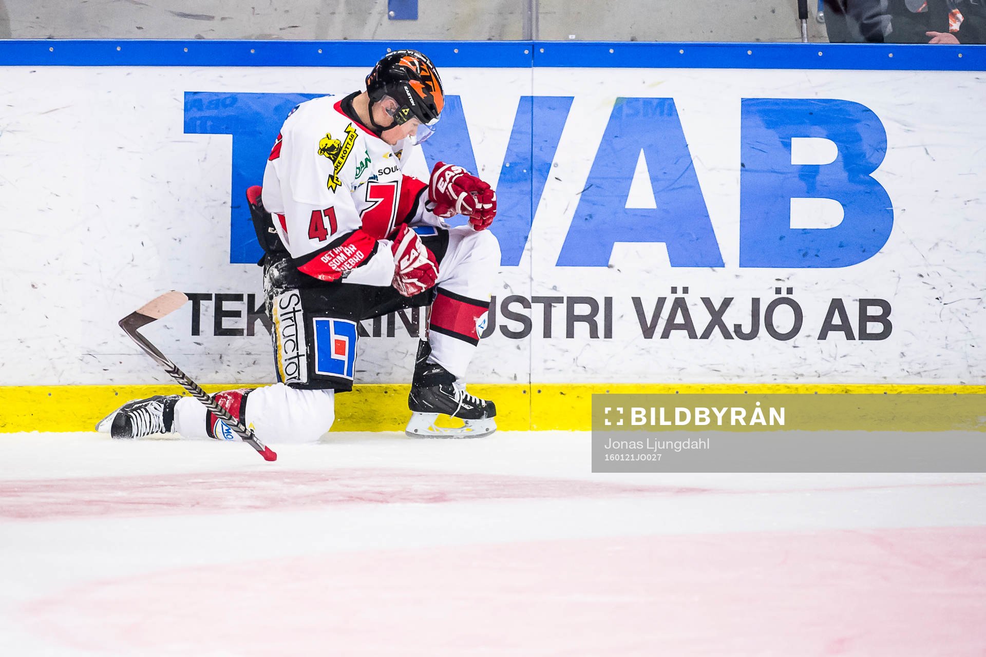 Örebros Joel Mustonen jublar