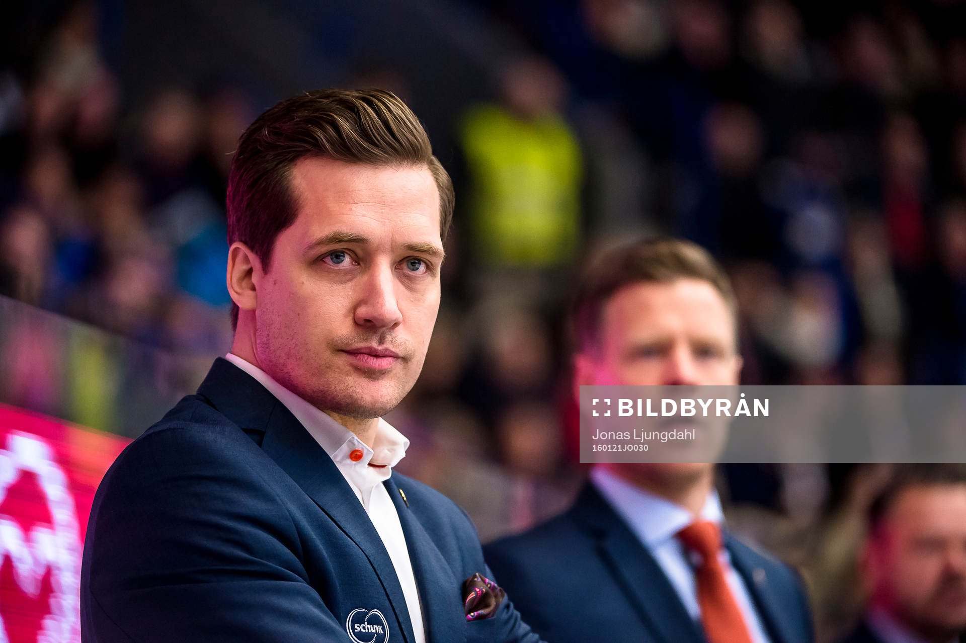 Växjös tränare Sam Hallam
