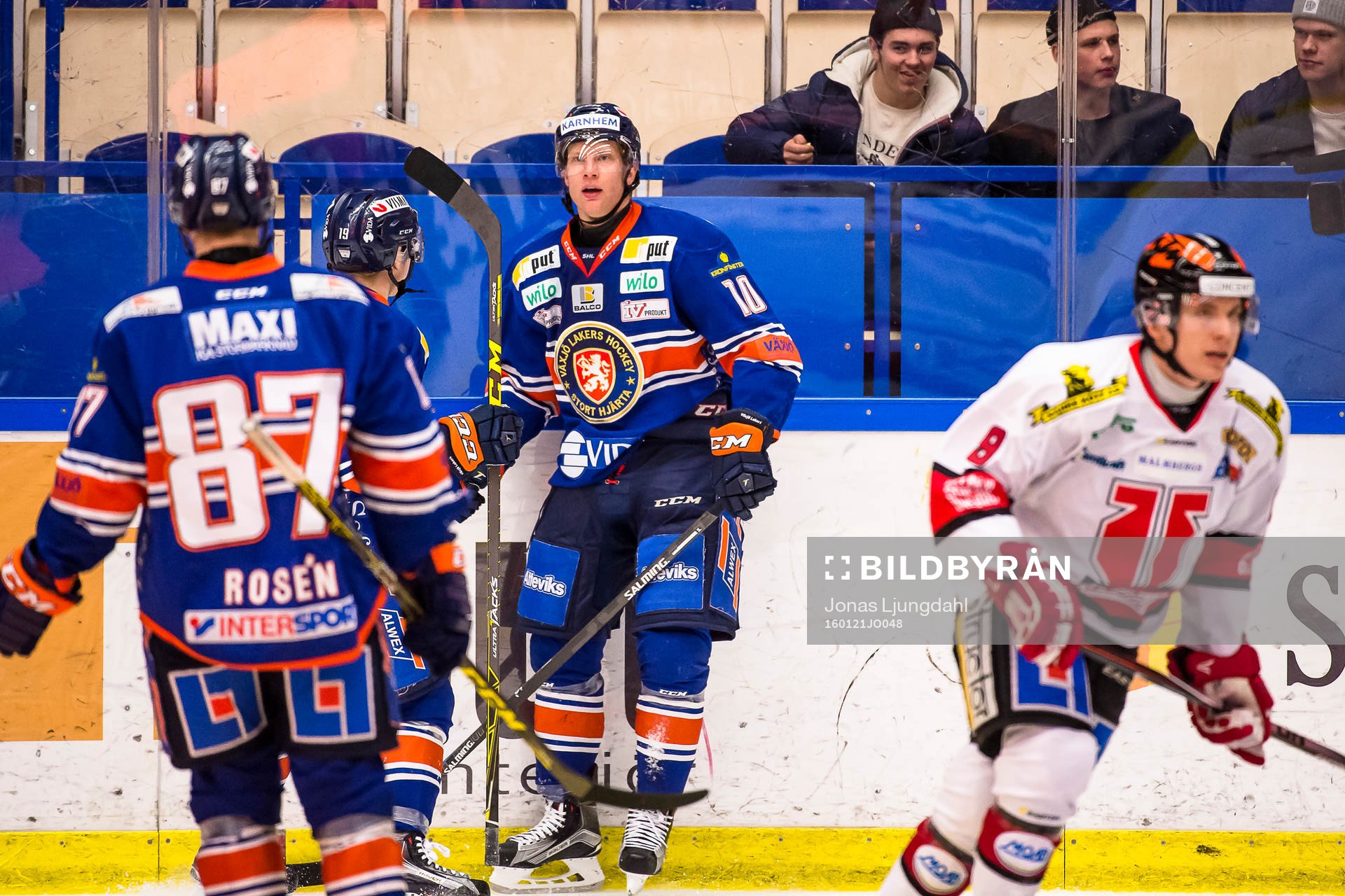 Växjös Richard Gynge jublar