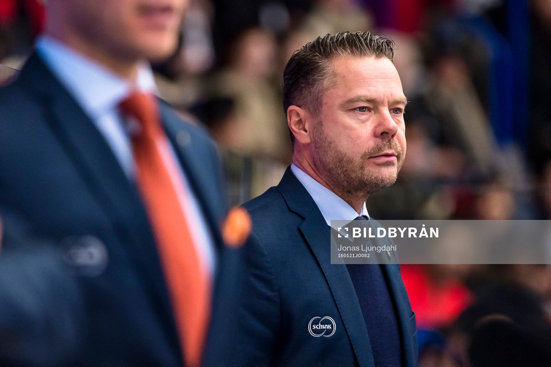 Växjös assisterande tränare Fredrik Hellgren
