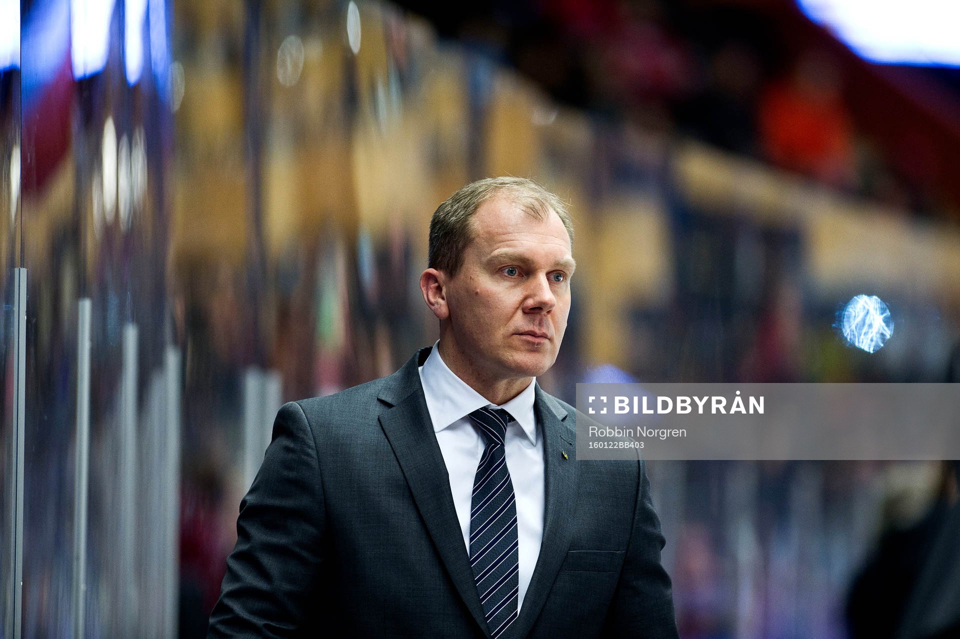 HV71s tränare Johan Lindbom