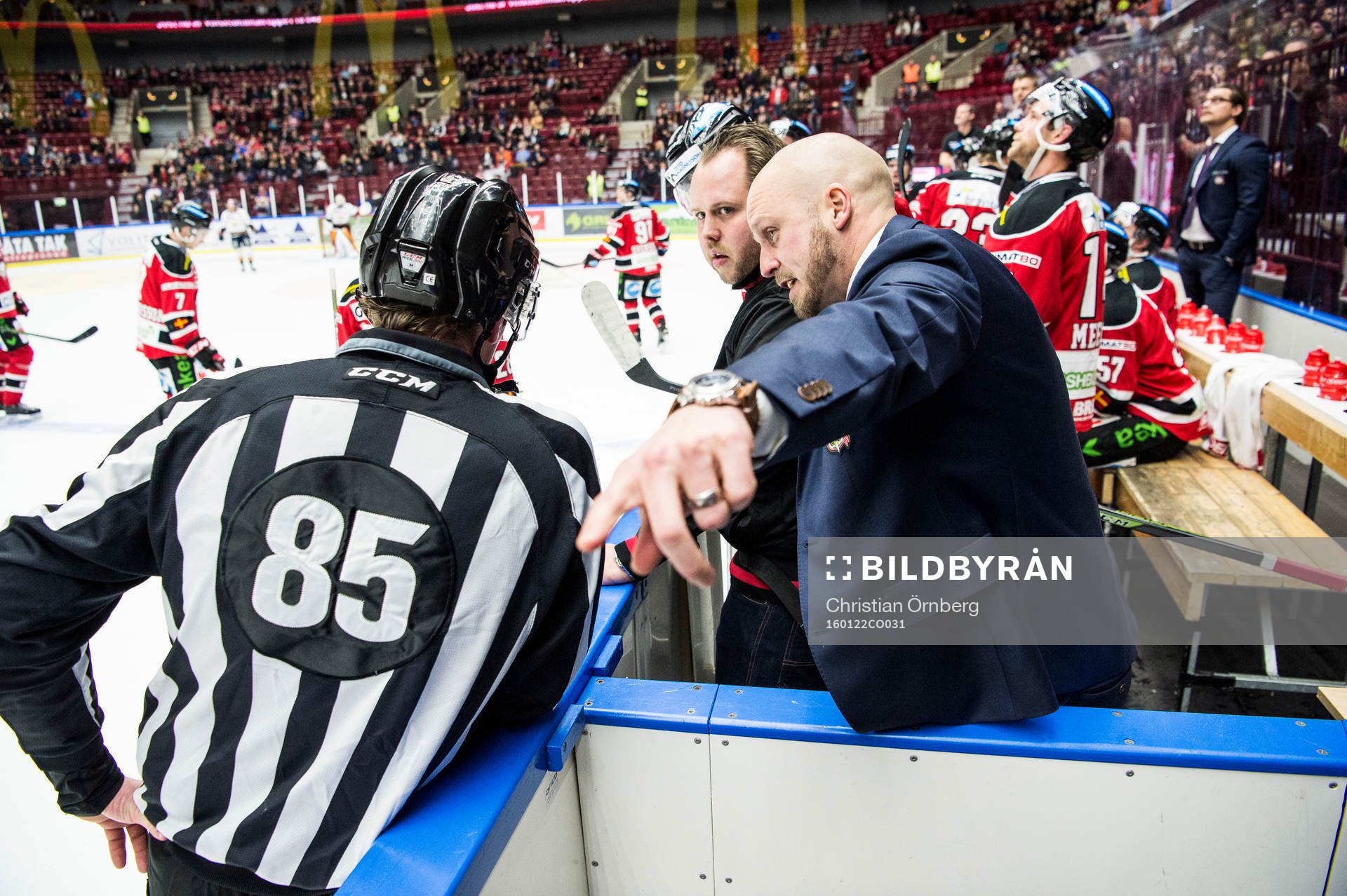 Malmö Redhawks assisterande tränare Andreas Hadelöv i