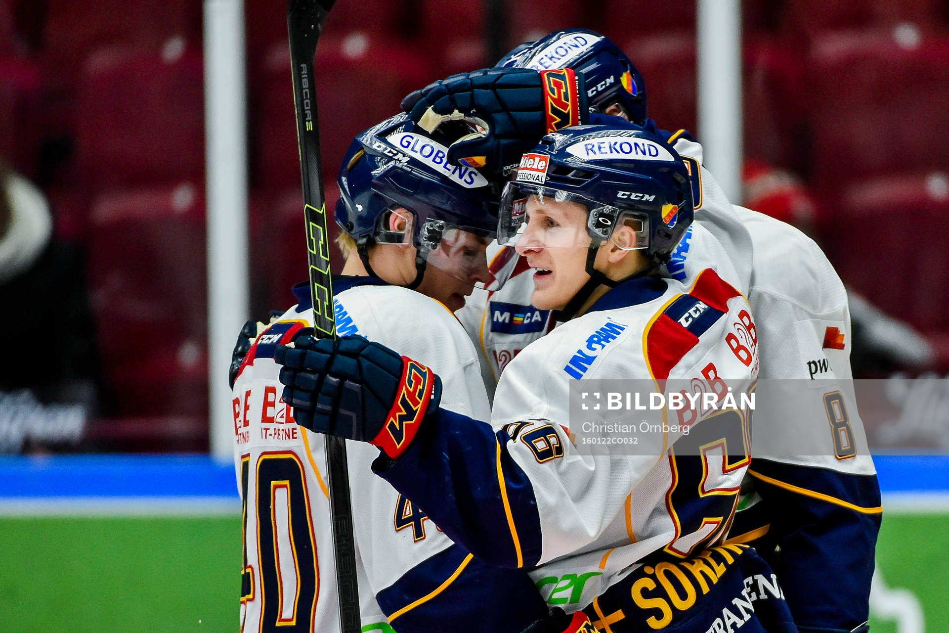 Djurgårdens Marcus Sörensen jublar