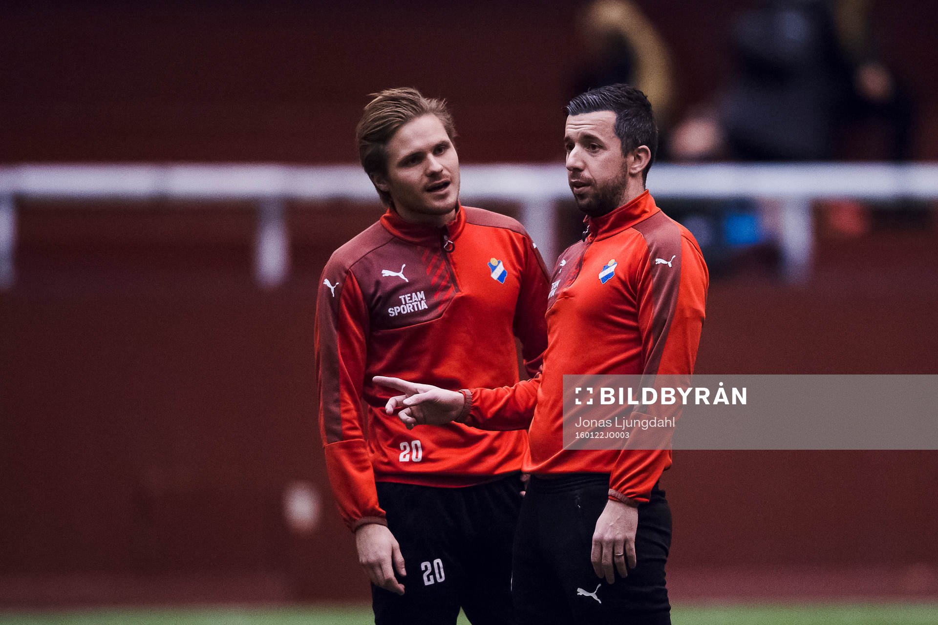 Östers Joel Rajalakso och Denis Velic