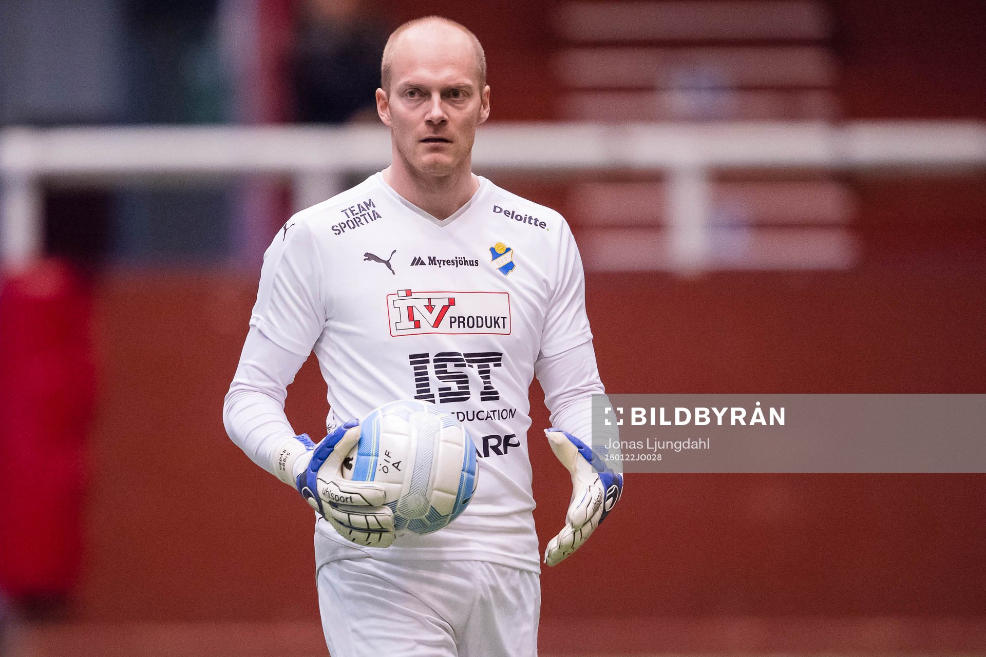 Östers målvakt Rasmus Rydén