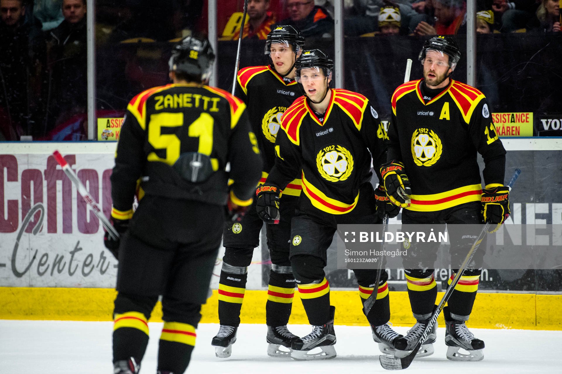 Brynäs Marc Zanetti , Oskar Lindblom , Greg Scott och