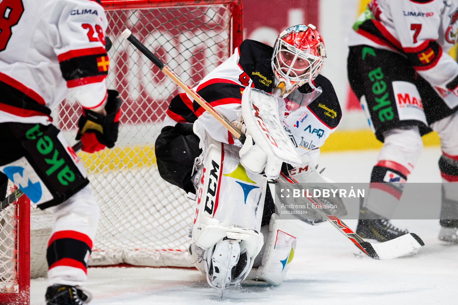 Malmö Redhawks målvakt Pontus Sjögren