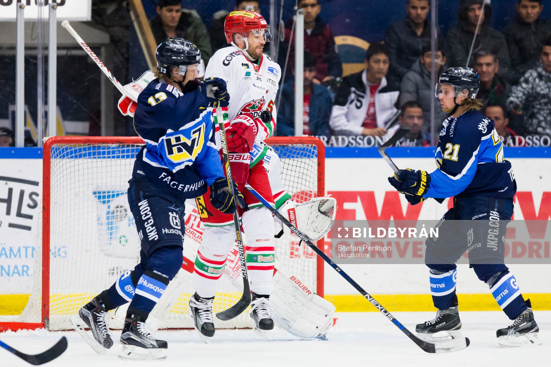 s Oscar Sundh och Mattias Tedenby mot Modos Noah Welch