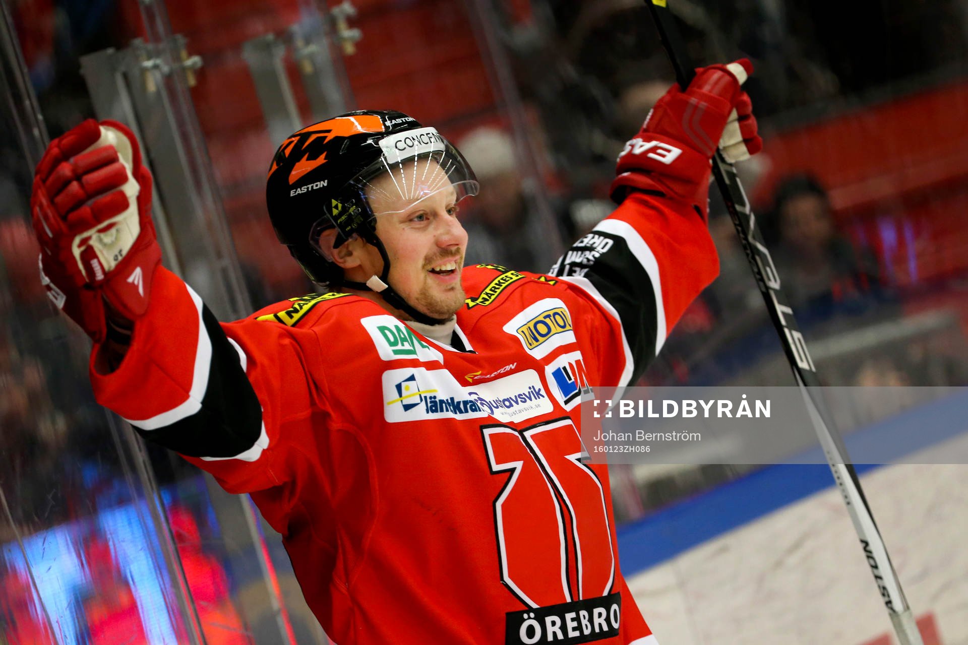 Örebros Marcus Weinstock jublar