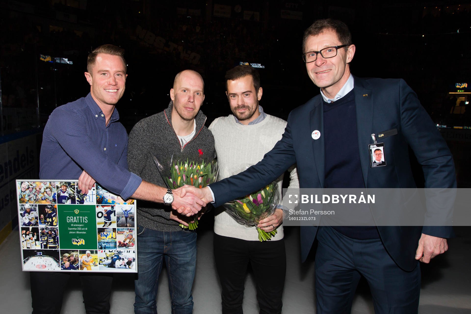 Jönköping Södras Tommy Thelin, Viktor Rönneklev och