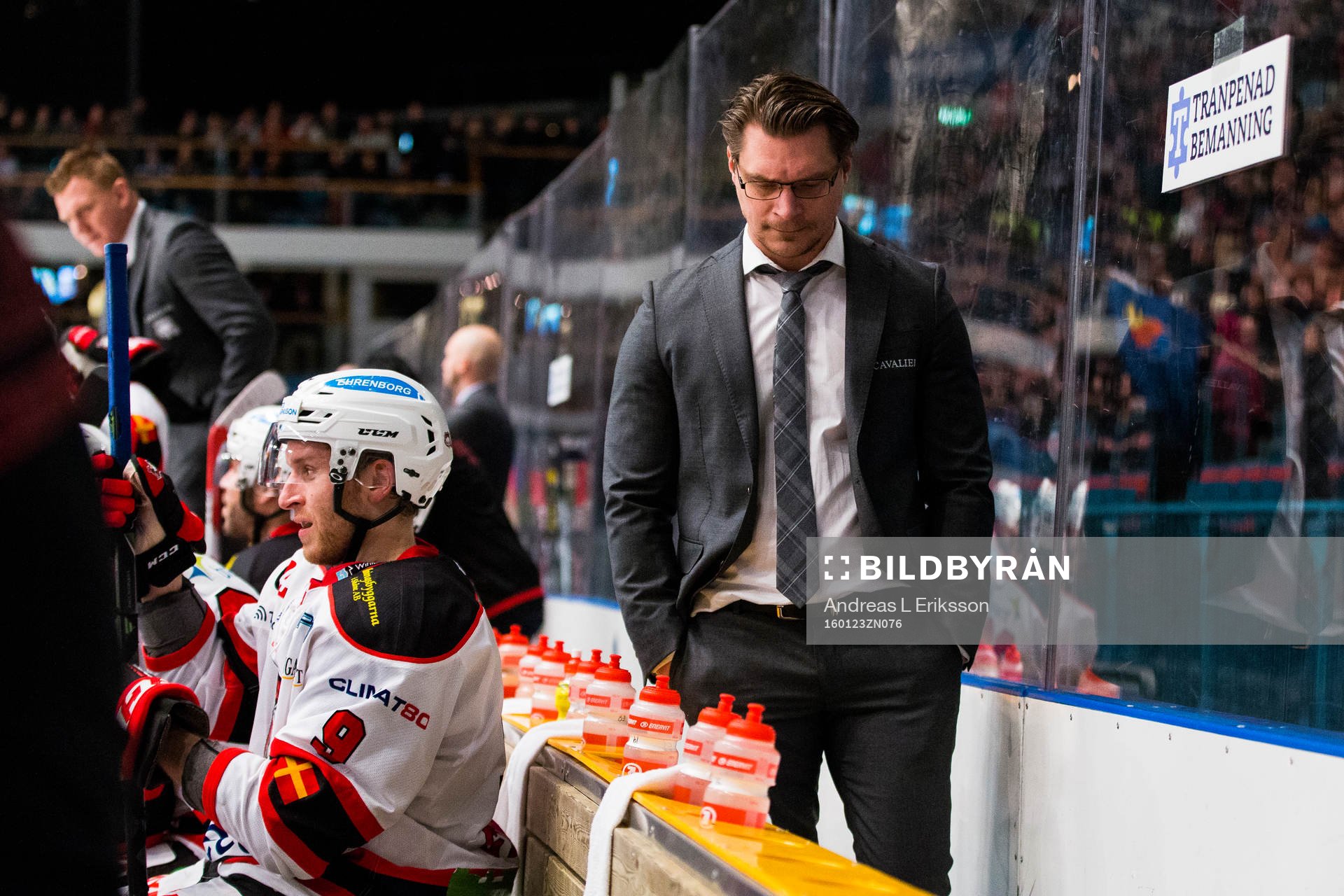 Malmö Redhawks tränare Björn Hellkvist