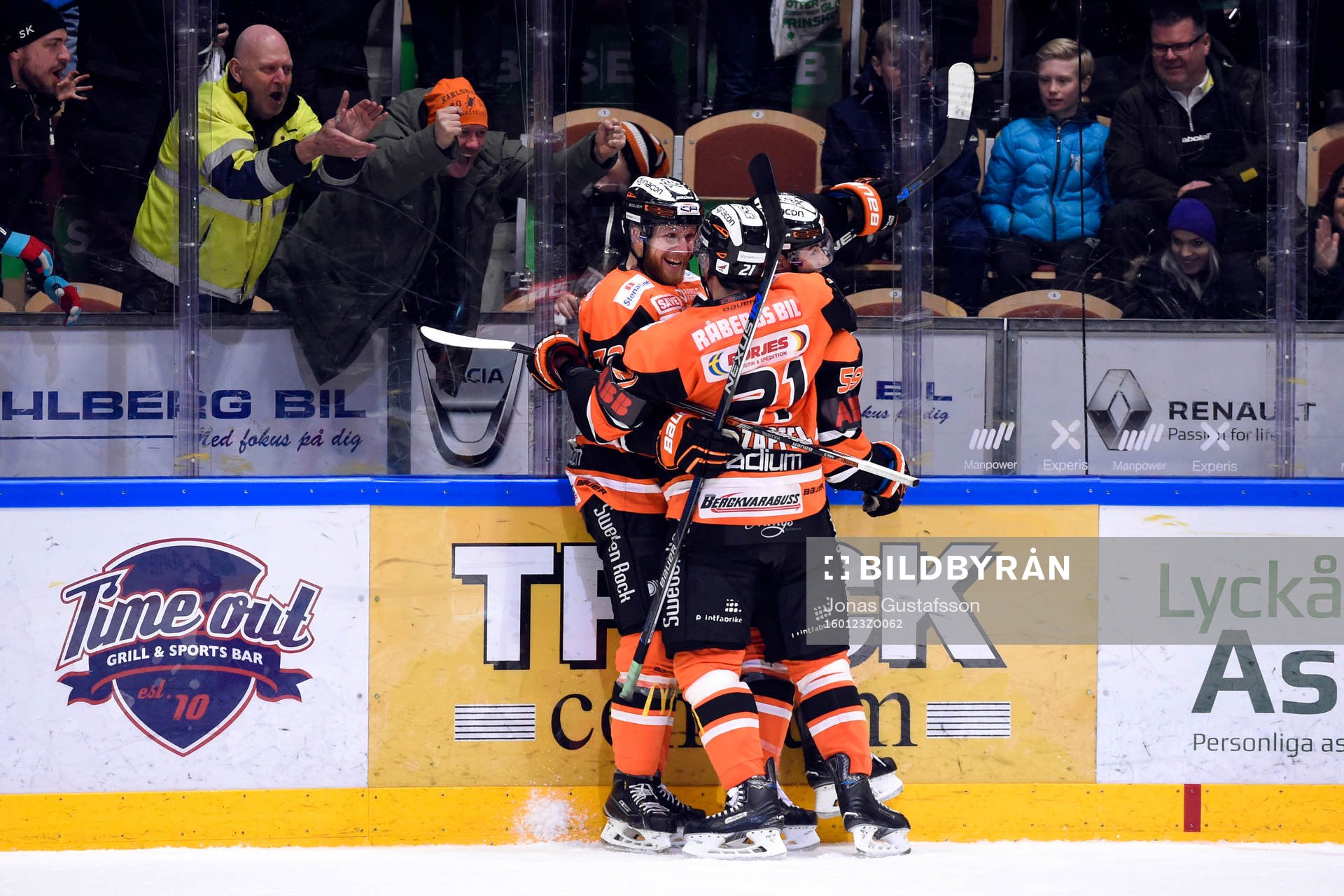 Karlskronas Julien Brouillette jublar