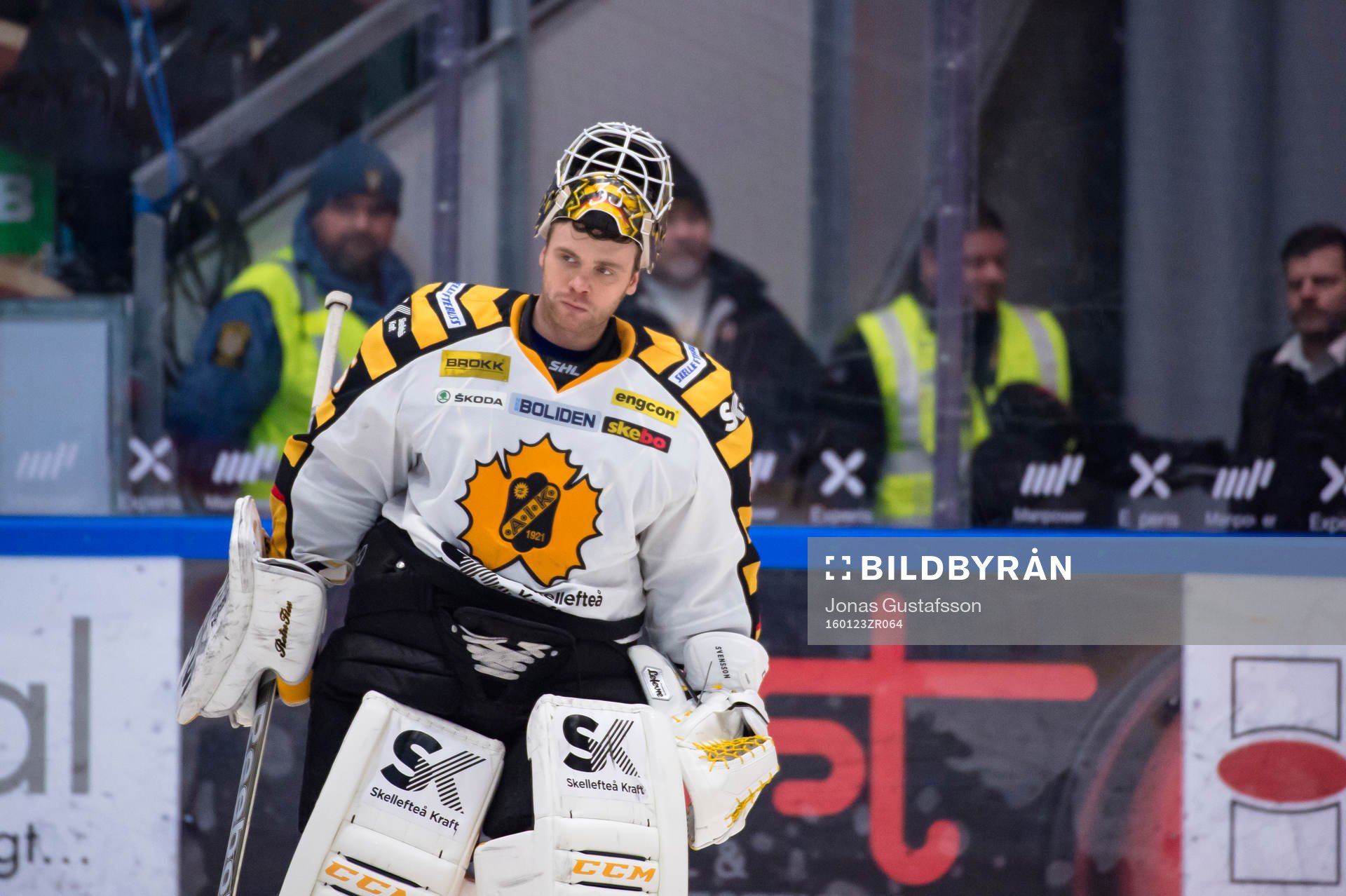 Skellefteås målvakt Markus Svensson