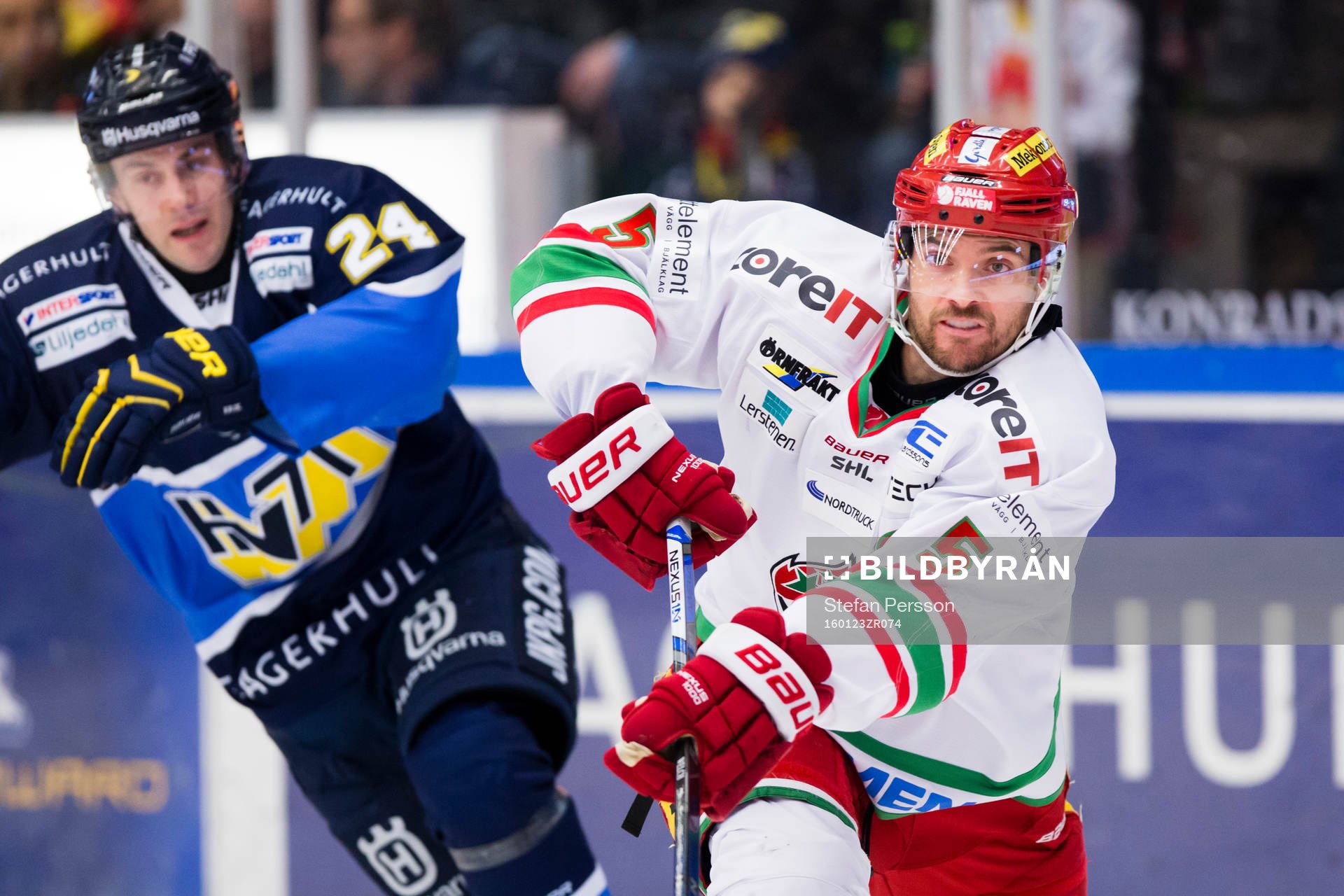 s Erik Christensen mot Modos Noah Welch