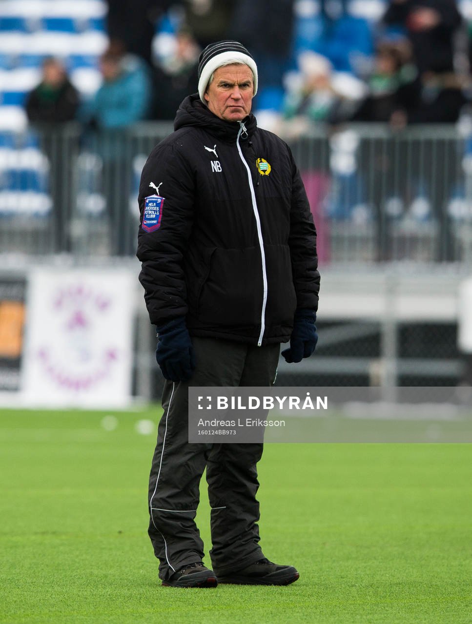 Hammarbys tränare Nanne Bergstrand