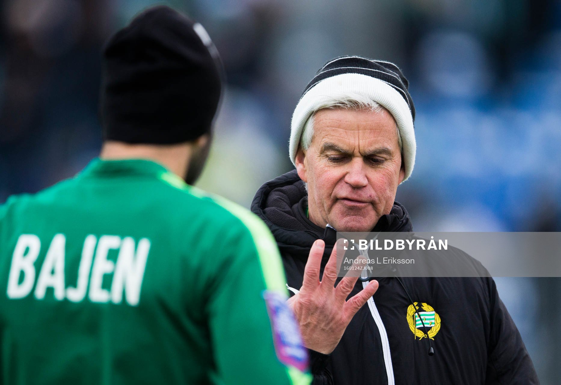 Hammarbys tränare Nanne Bergstrand